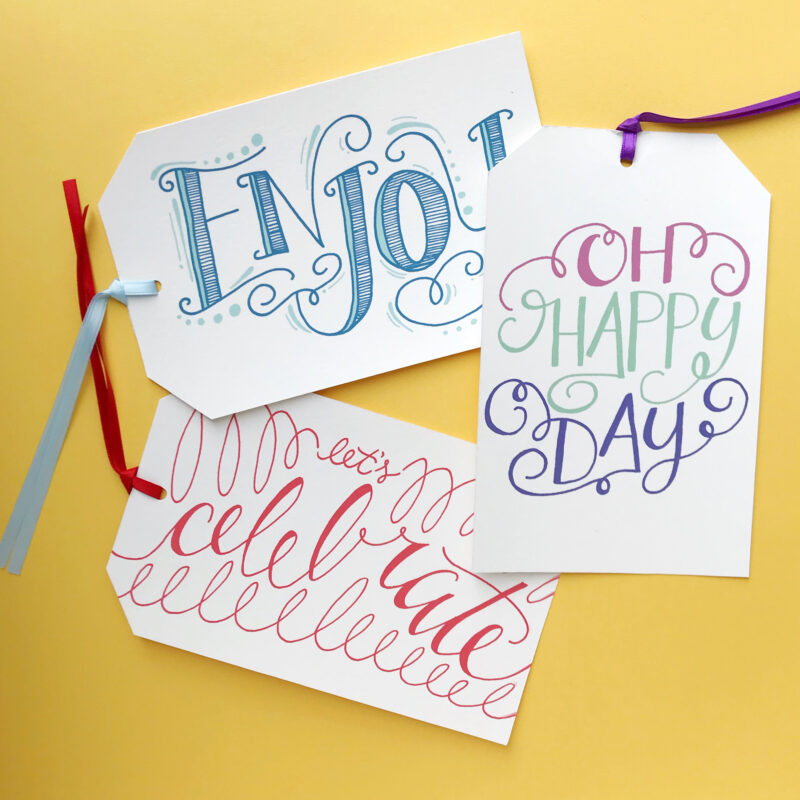 Extra Large Gift Tags - Praxis Design Studio
